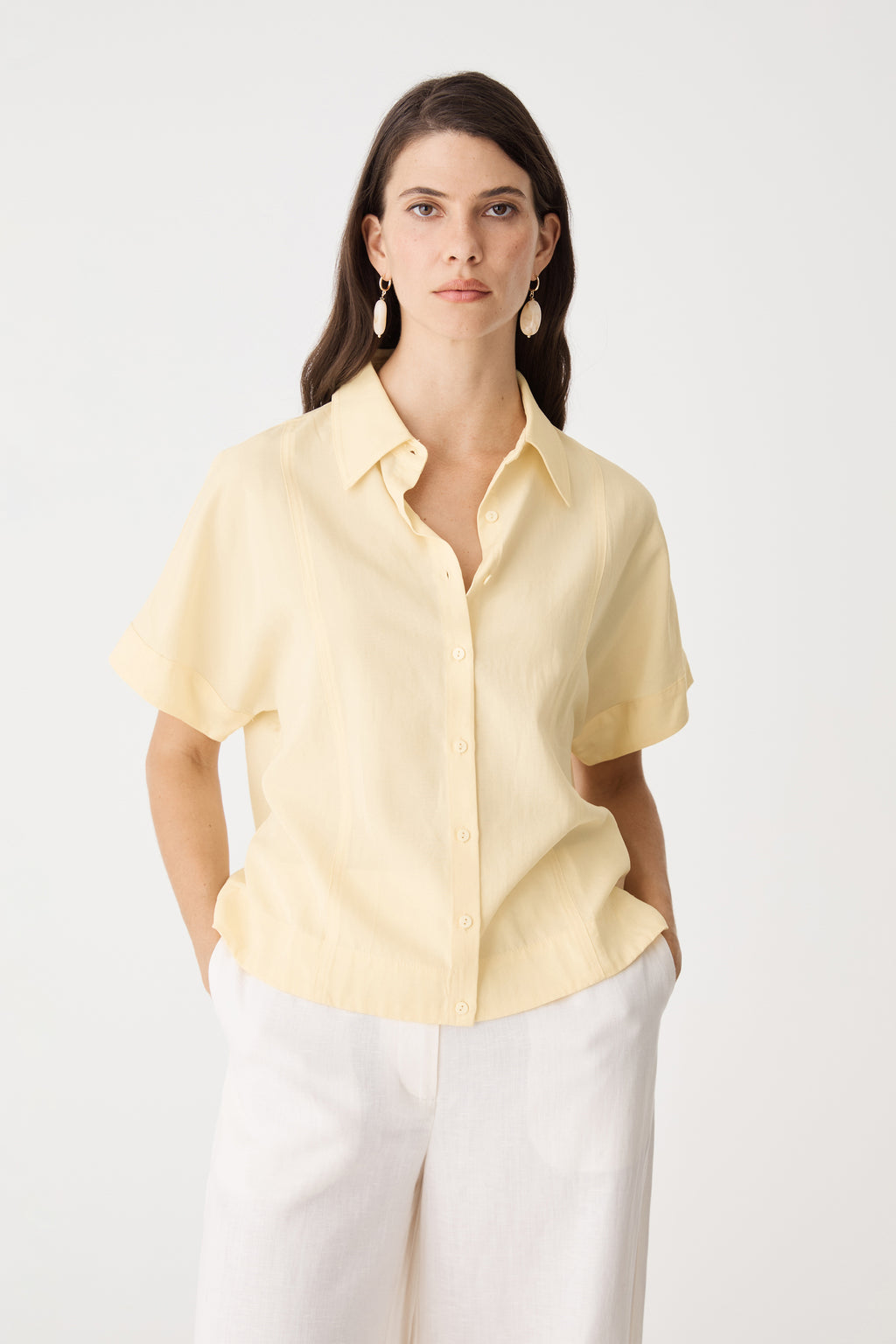 Heather Lyocell Shirt