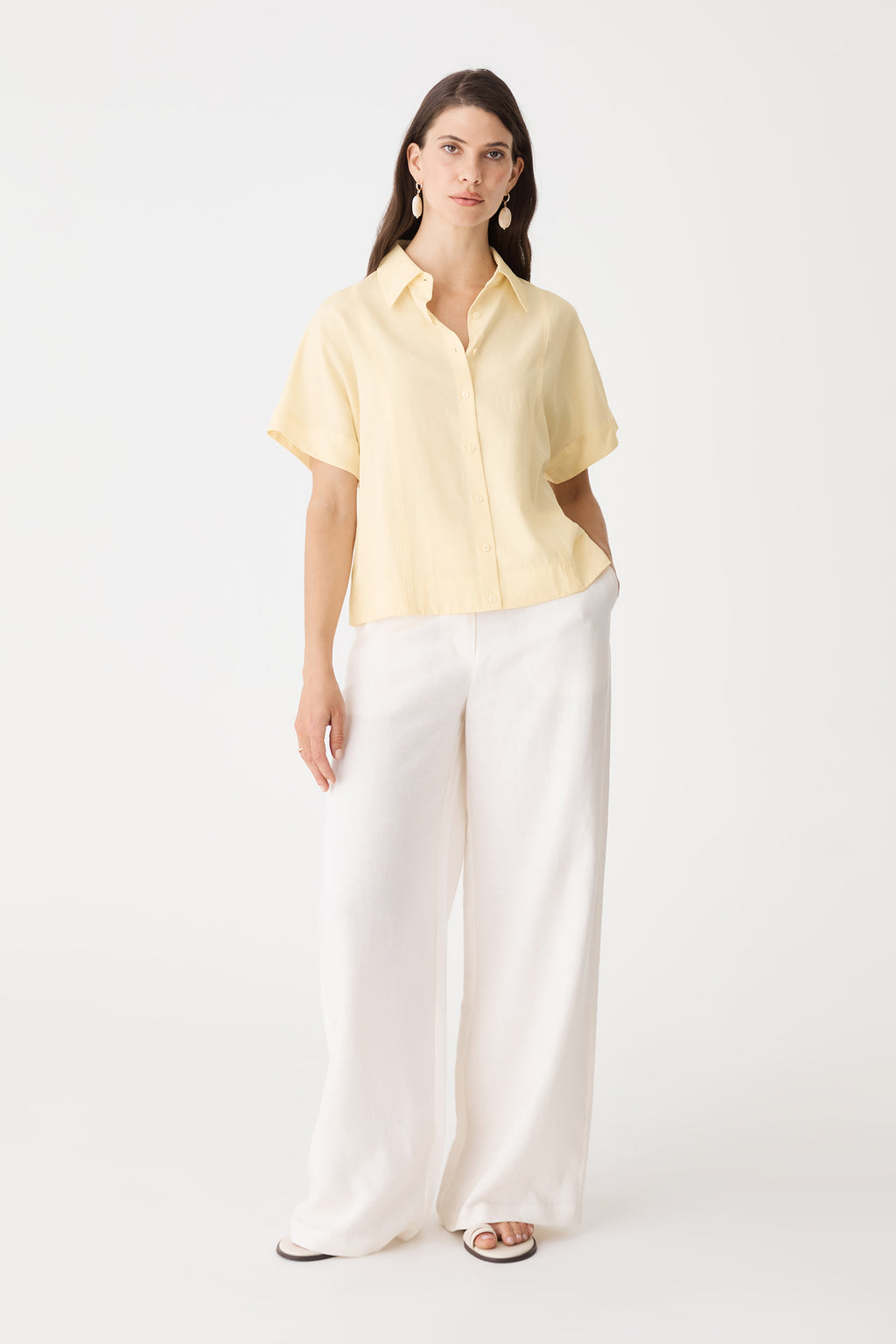 Heather Lyocell Shirt
