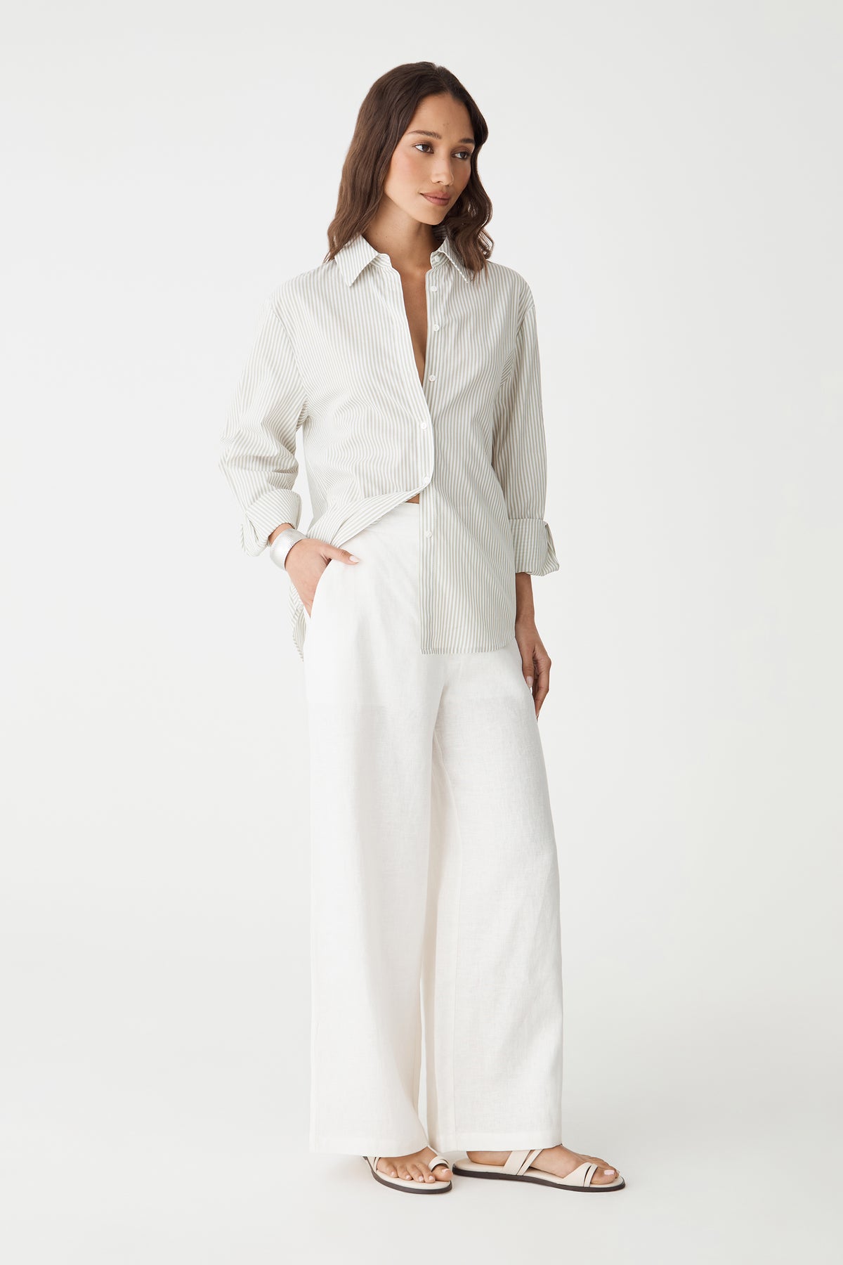 Samara 2 Cotton Striped Shirt
