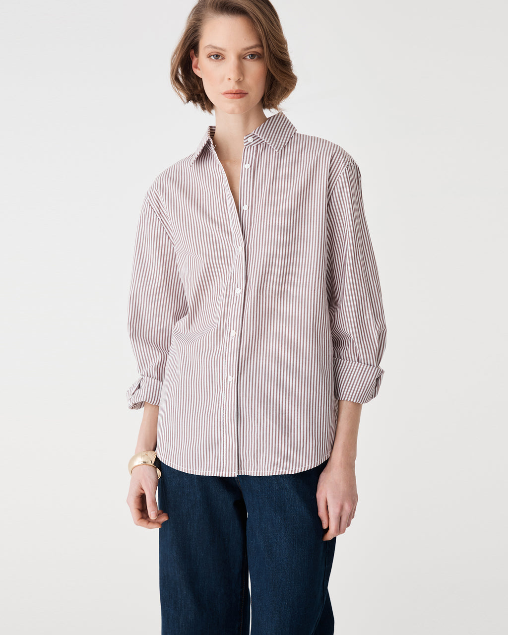 Samara 2 Cotton Striped Shirt