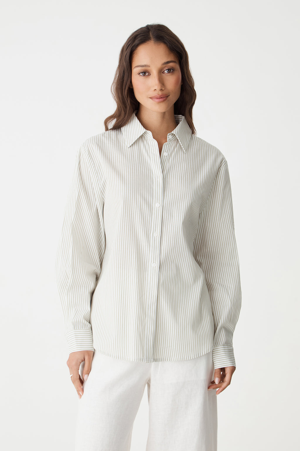 Samara 2 Cotton Striped Shirt