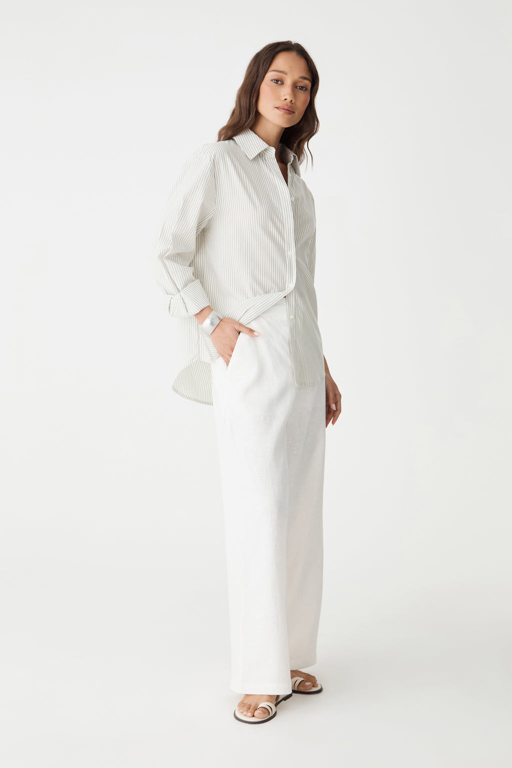 Samara 2 Cotton Striped Shirt
