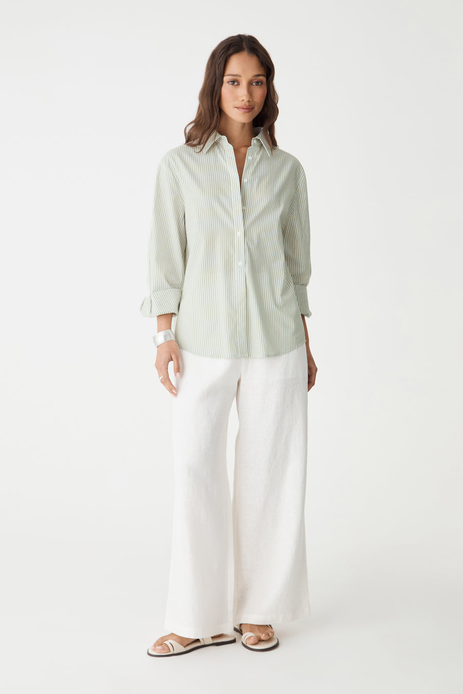 Samara 2 Cotton Striped Shirt