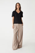 May V-Neck Cotton T-Shirt