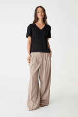 May V-Neck Cotton T-Shirt