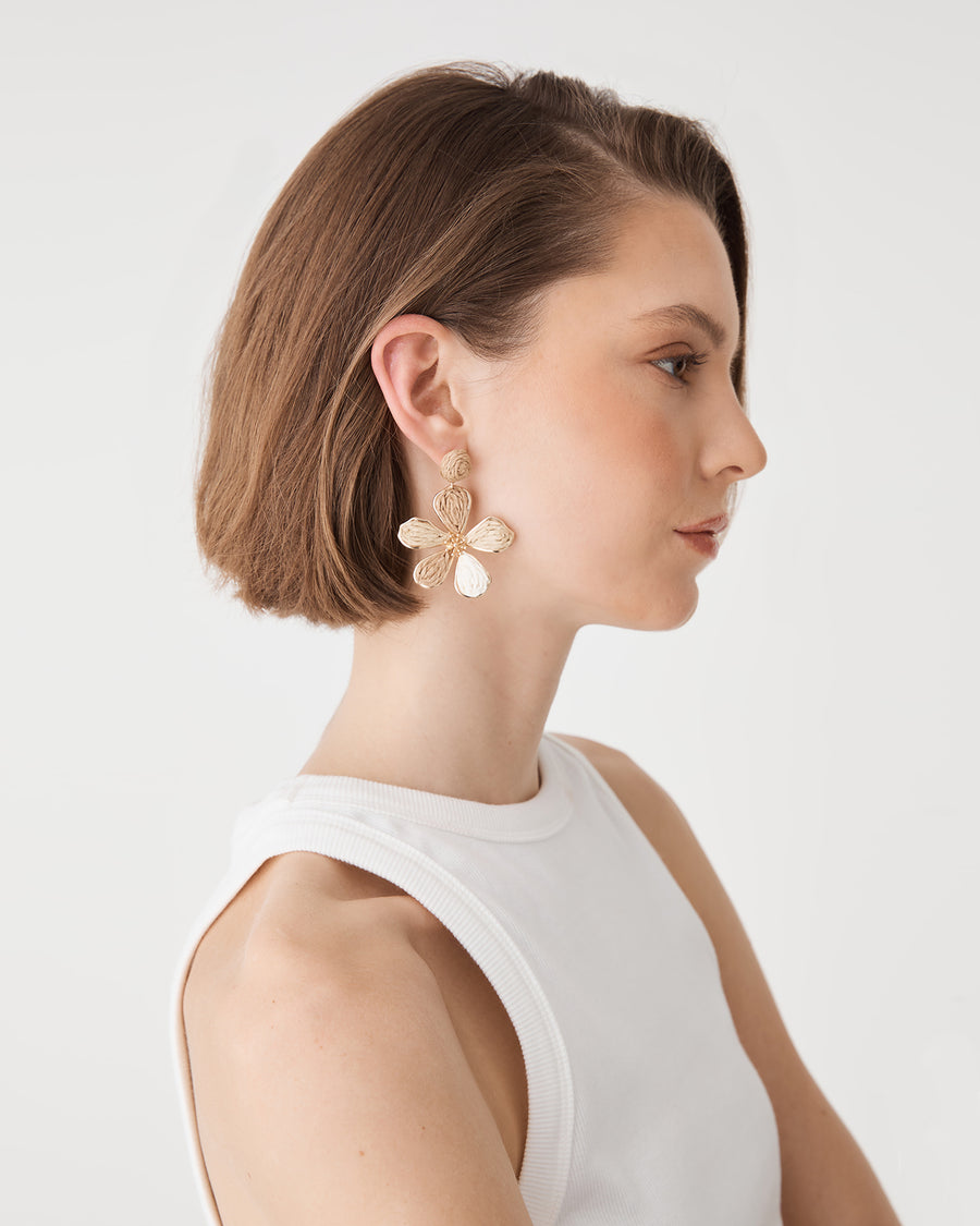 Zaria Bloom Drop Earrings
