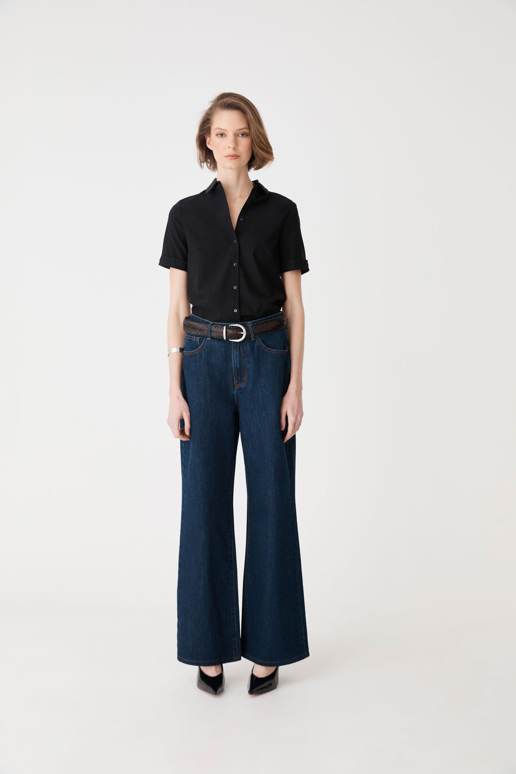 Maison Braid Leather Belt