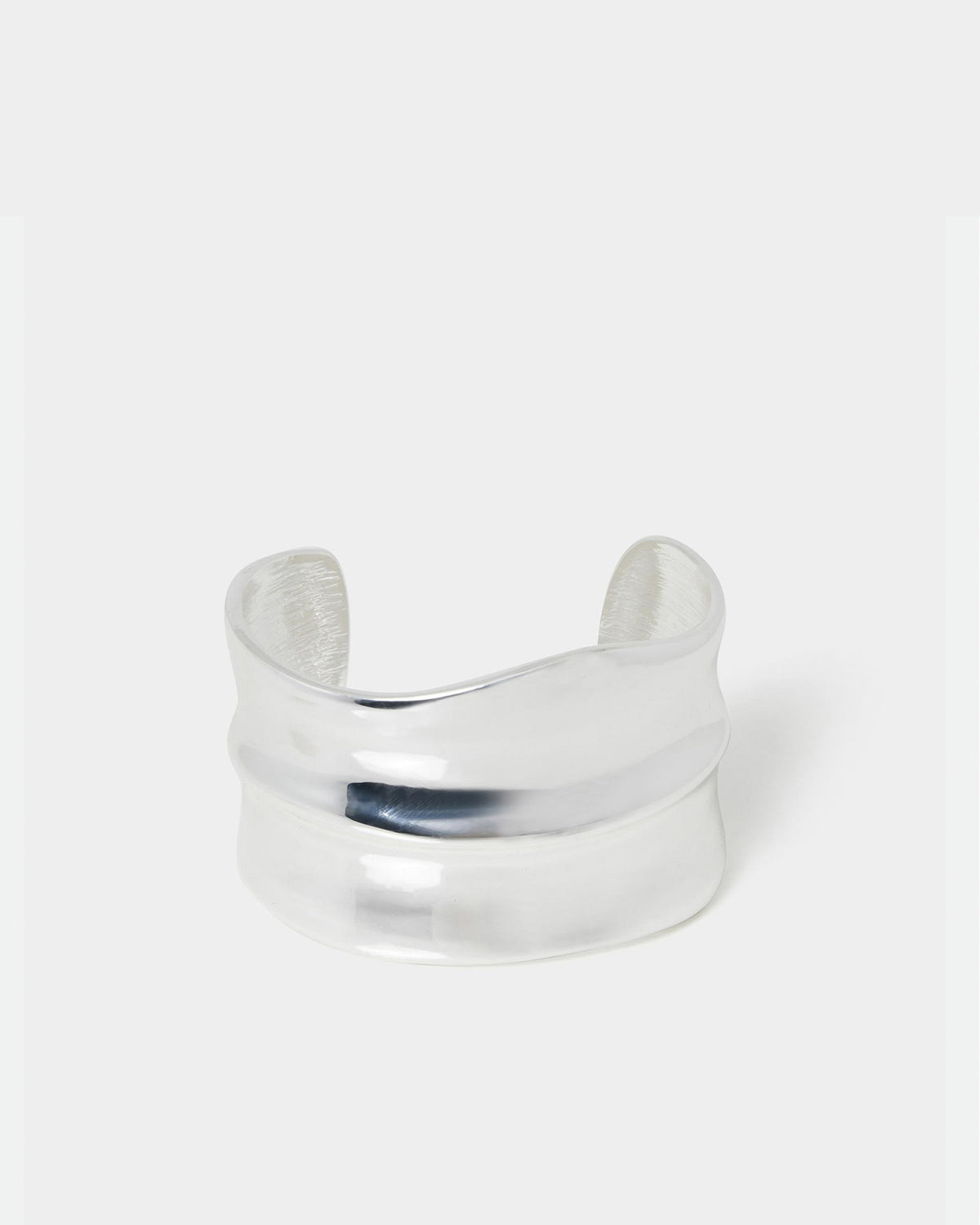 Nia Statement Bracelet in silver — view 3
