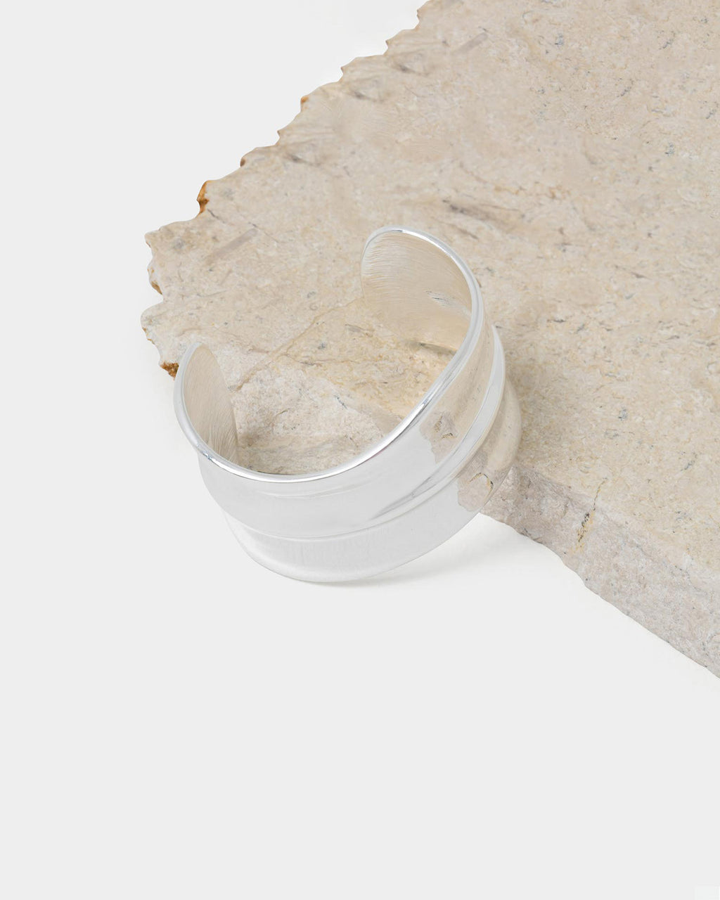 Nia Statement Bracelet in silver — view 4
