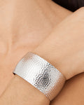 Isadora Statement Bracelet in silver — view 1