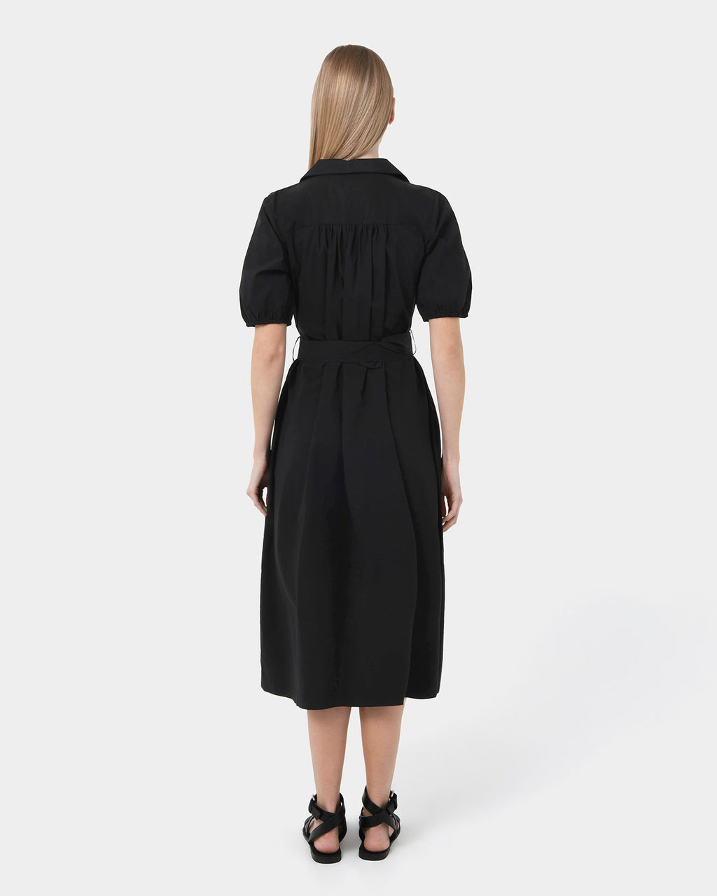 Dallia Shirt Dress in black — view 5