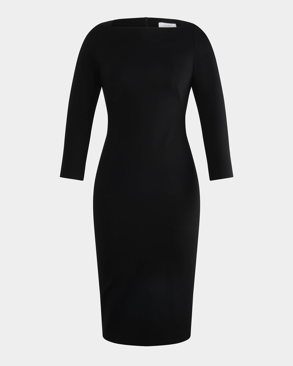Sutton Ponte Dress in black — product-only view