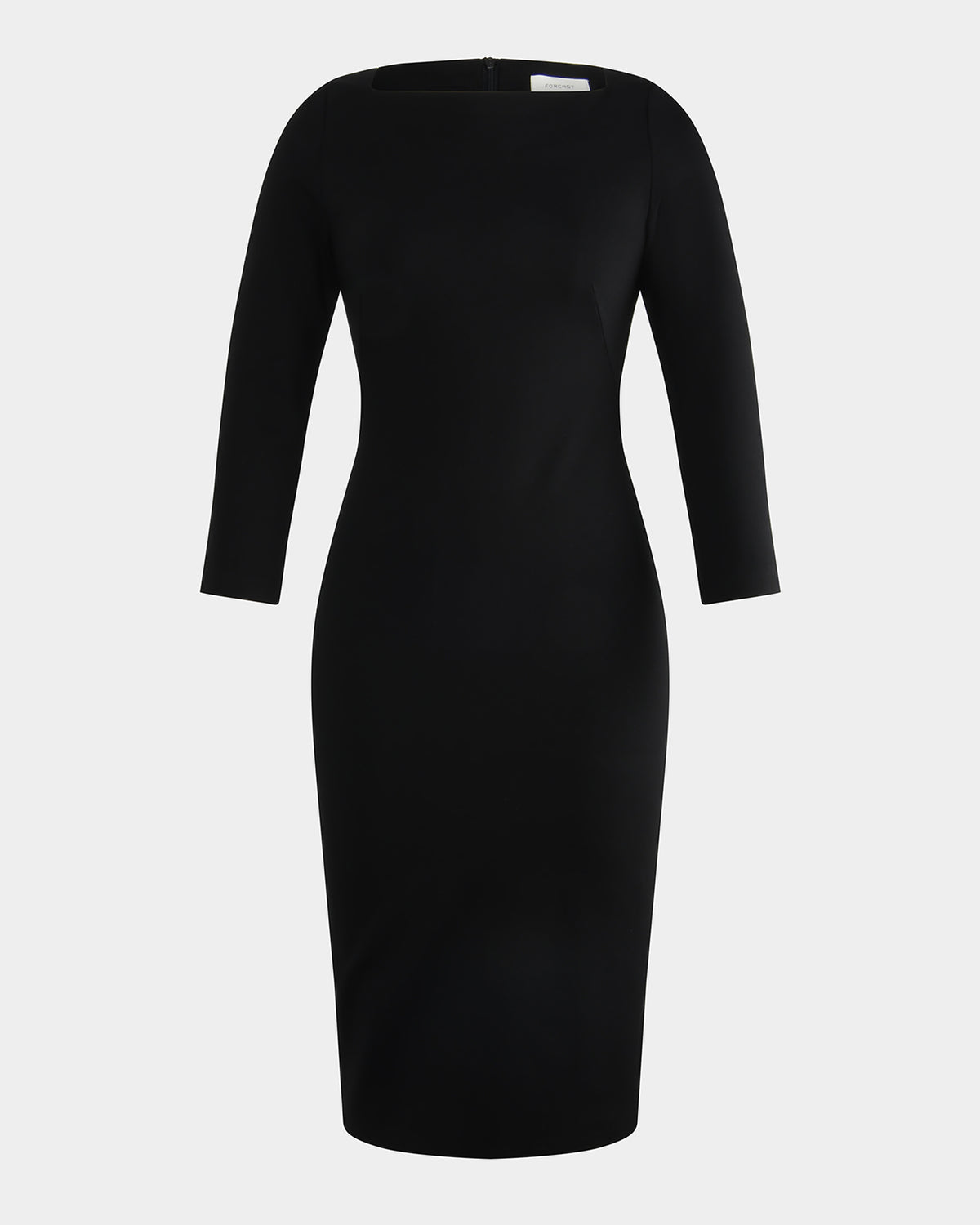 Sutton Ponte Dress in black — product-only view