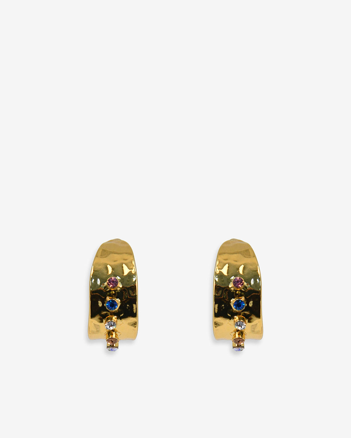 Amaris Gold Hoop Earrings