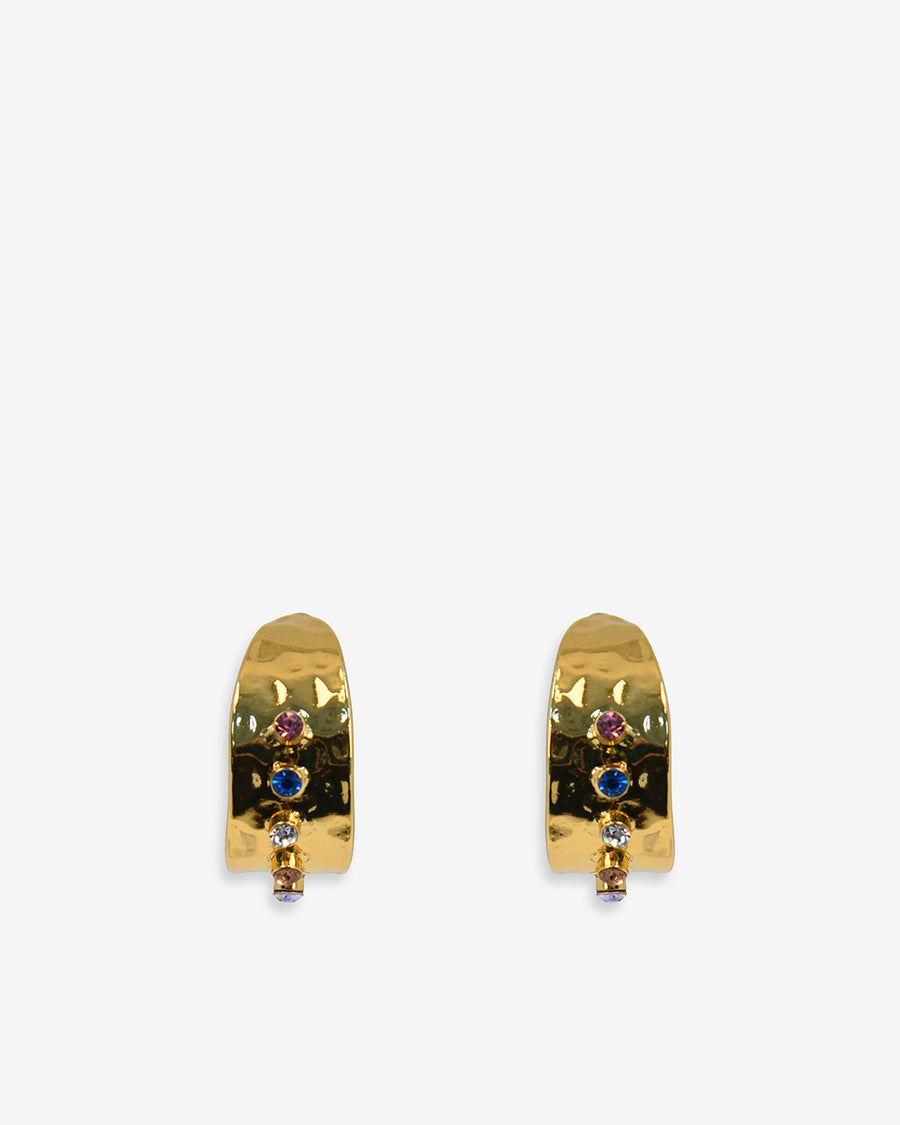 Amaris Gold Hoop Earrings