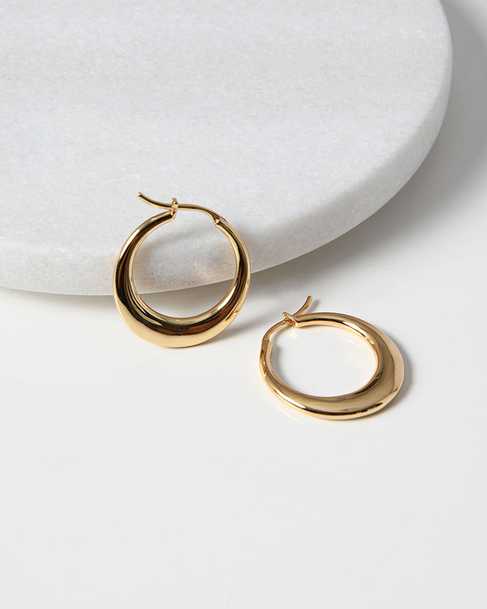 Karley 16k Gold Plated Earrings — view 1