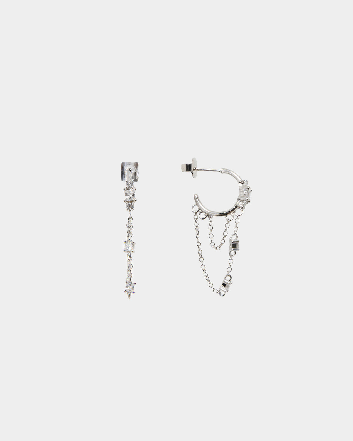 Sade Silver Plated Earring