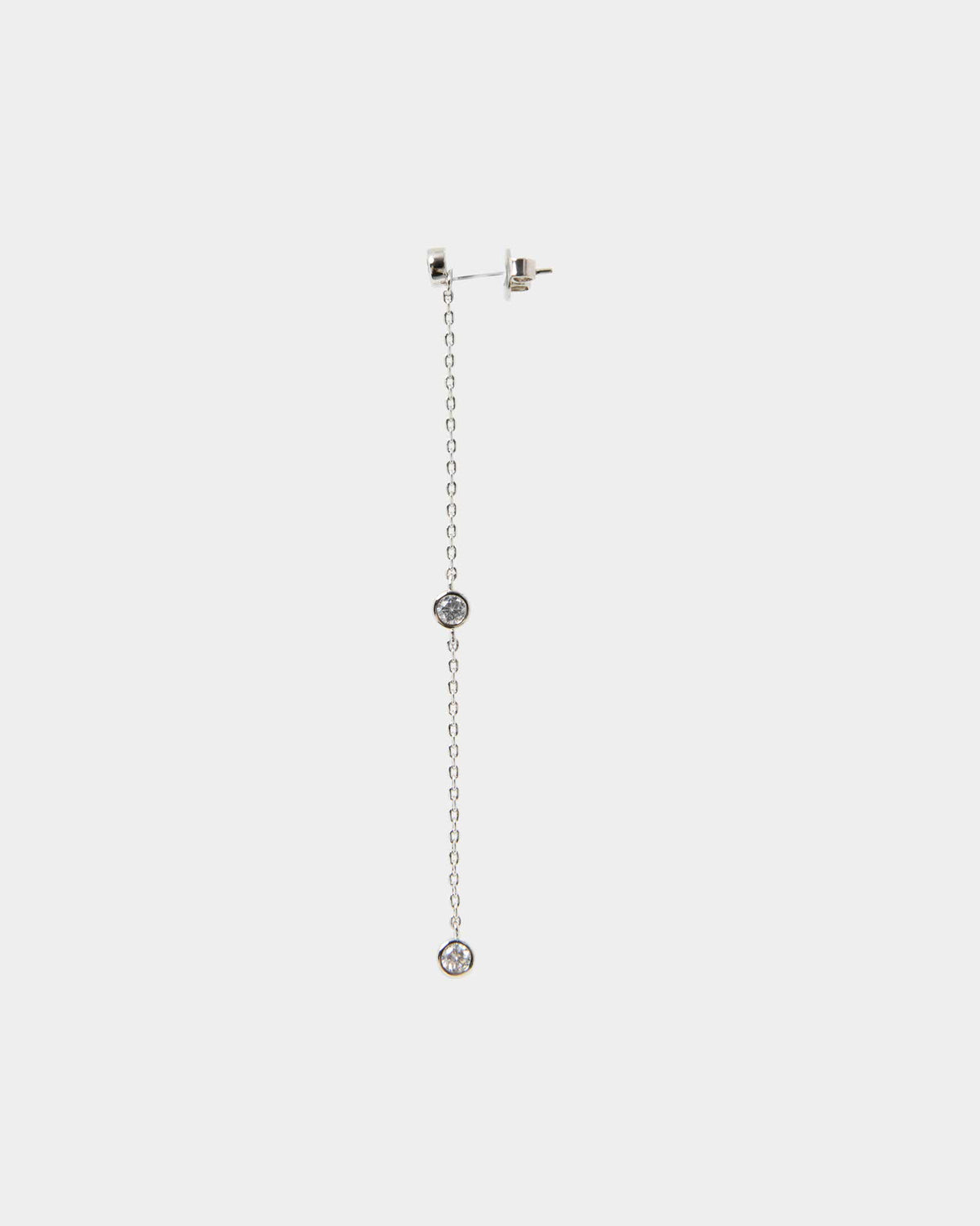 Macy Silver 2 Way Earrings