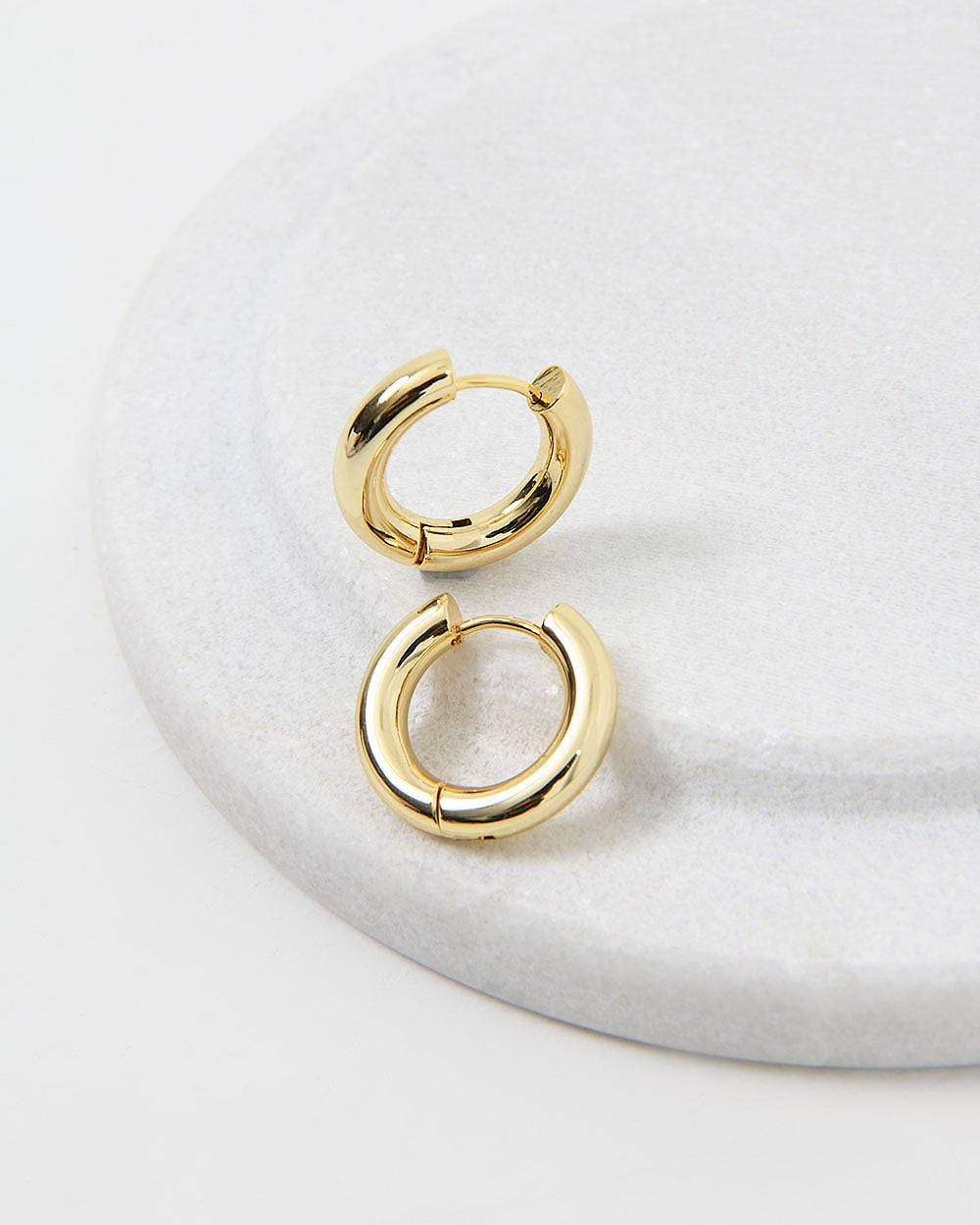 Amie 16k Gold Plated Earrings
