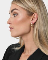Hanna 16k Gold Plated Earrings