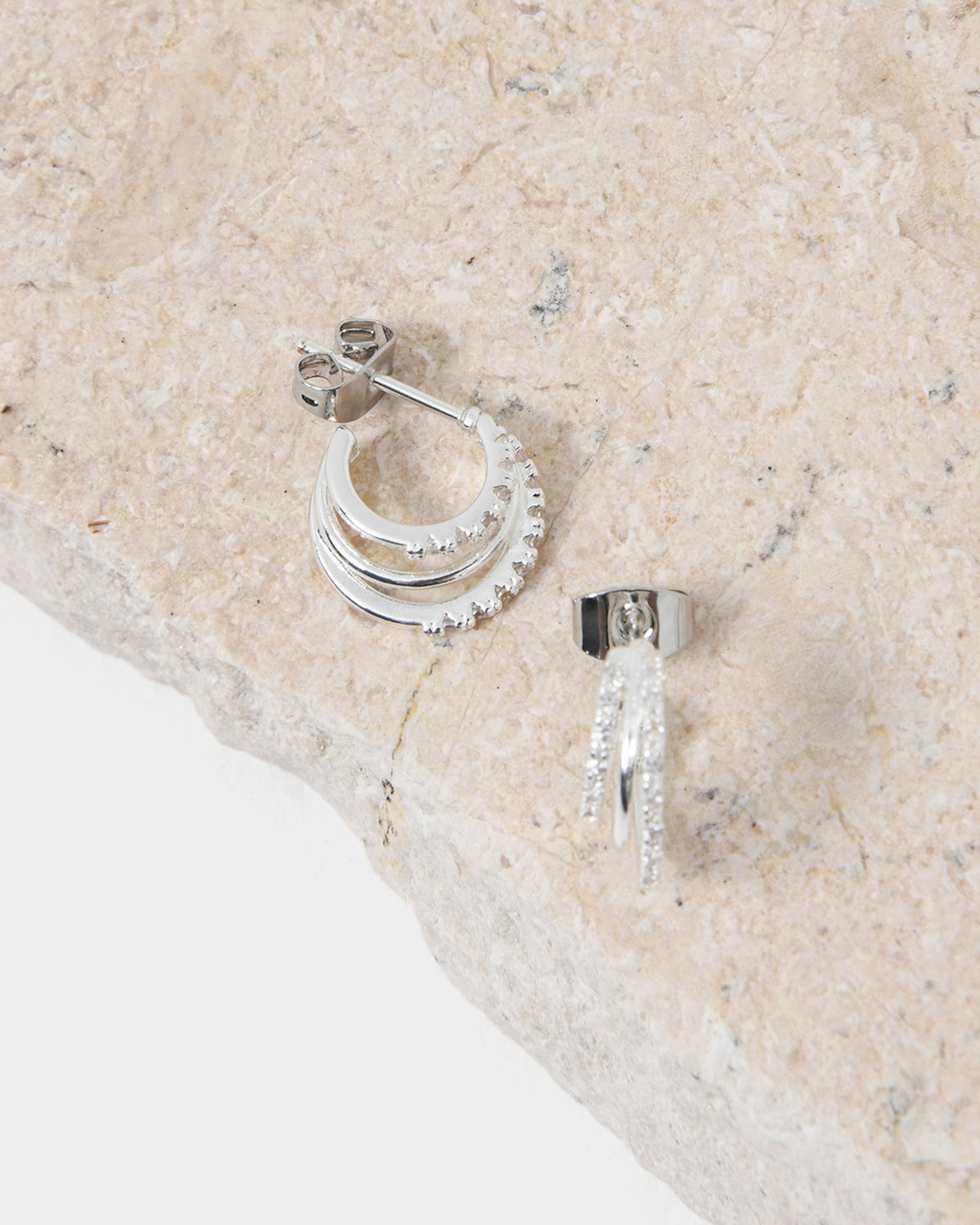 Viviana Silver Earrings
