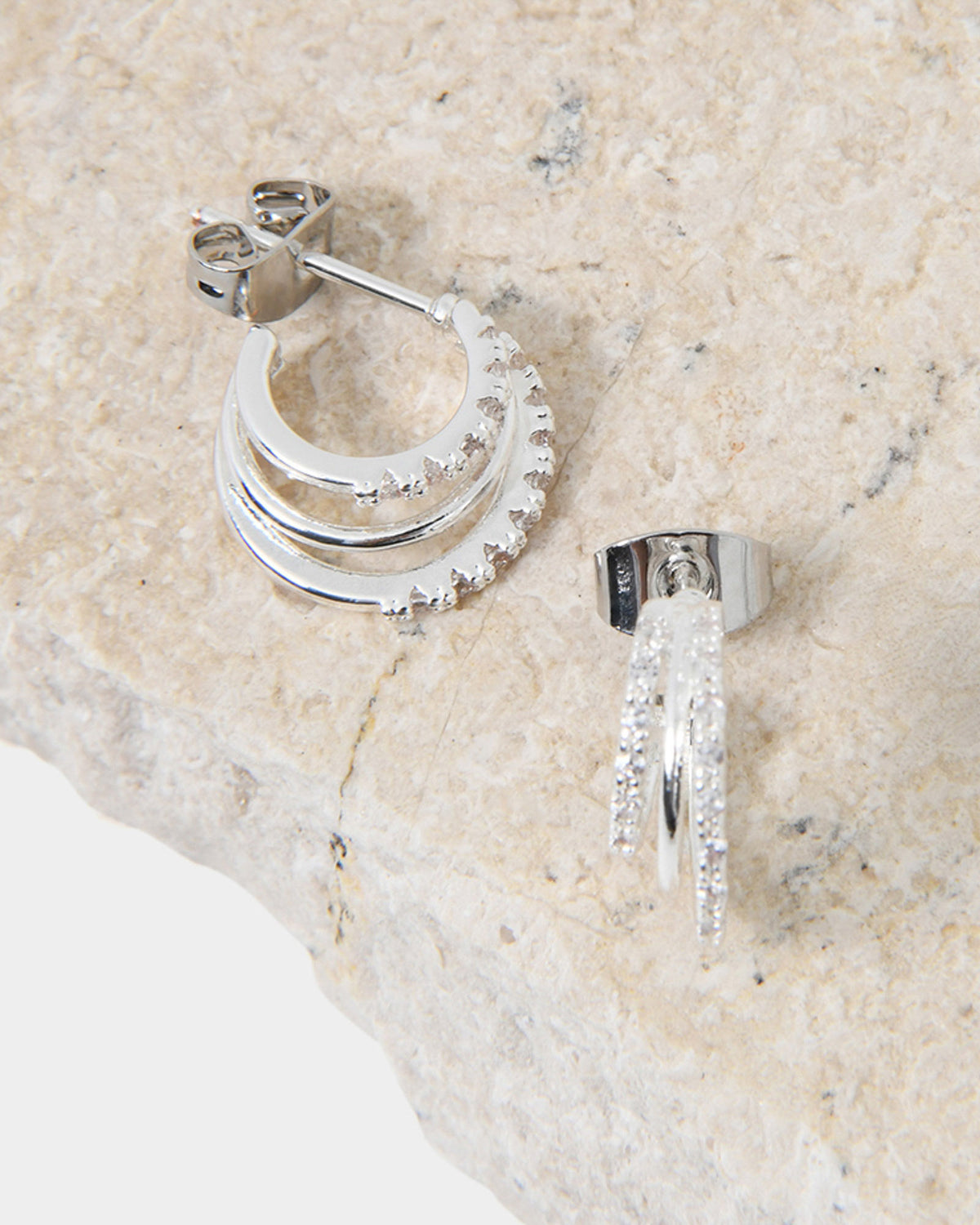 Viviana Silver Earrings