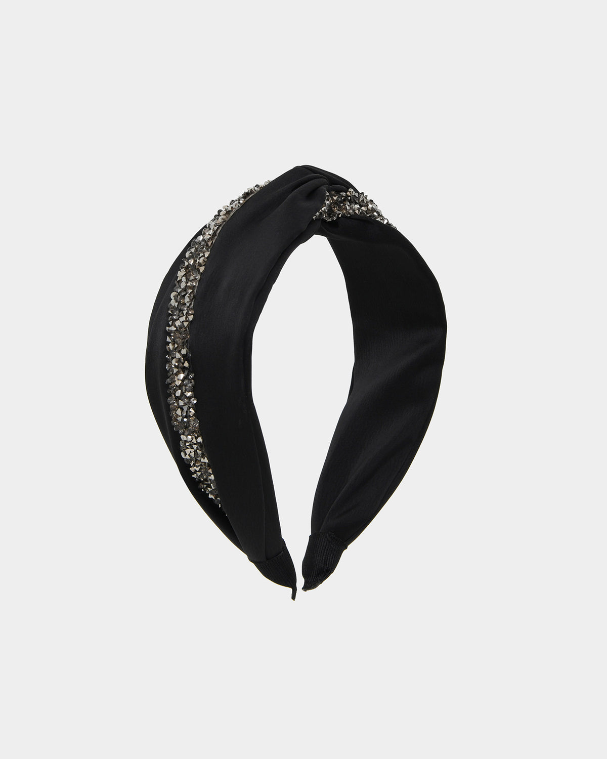 Tara Headband in black — product-only view 2
