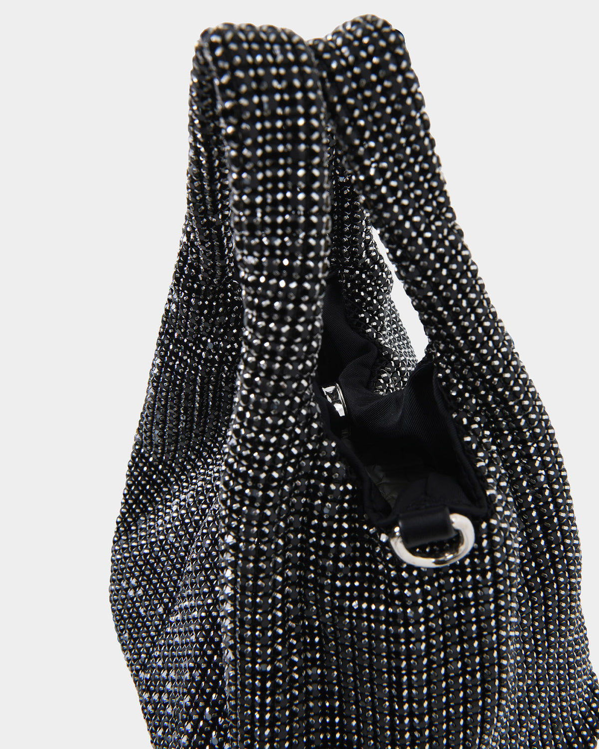 Kendall Crystal 2 Way Bag in black — view 3