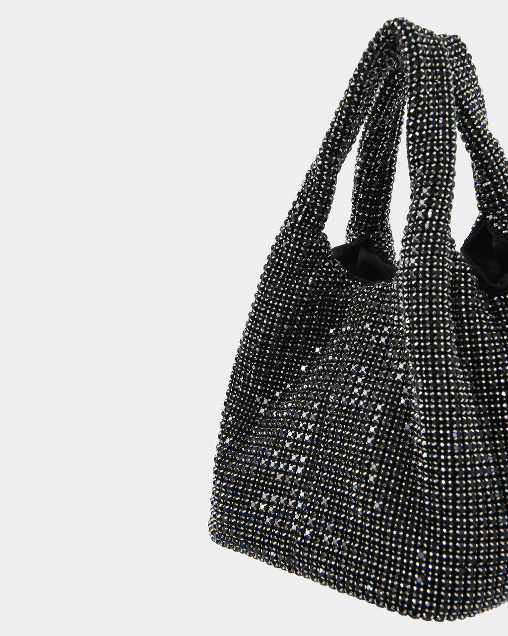 Kendall Crystal 2 Way Bag in black — view 4