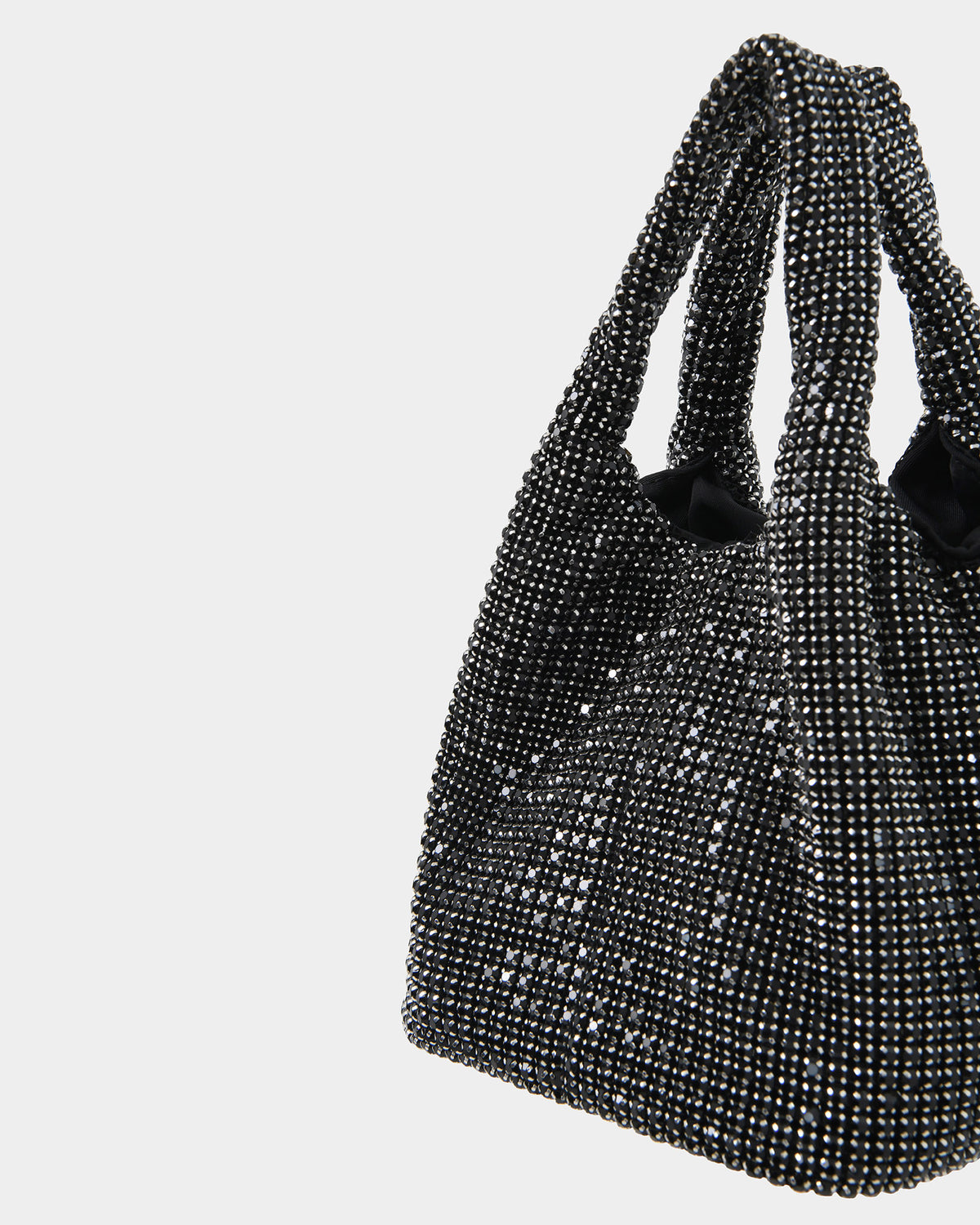 Kendall Crystal 2 Way Bag in black — view 4