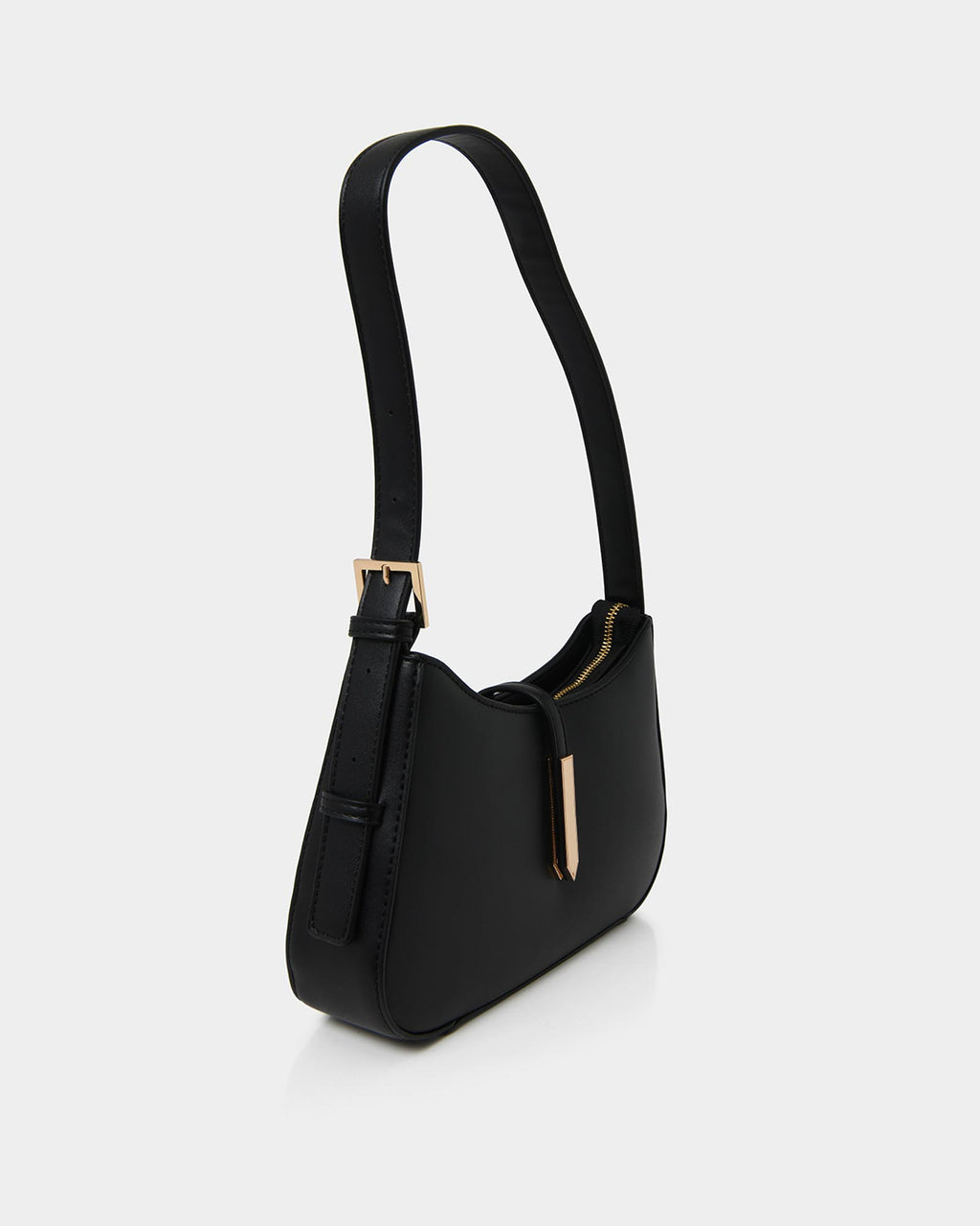 Jessica Shoulder Bag in black — product-only view 4