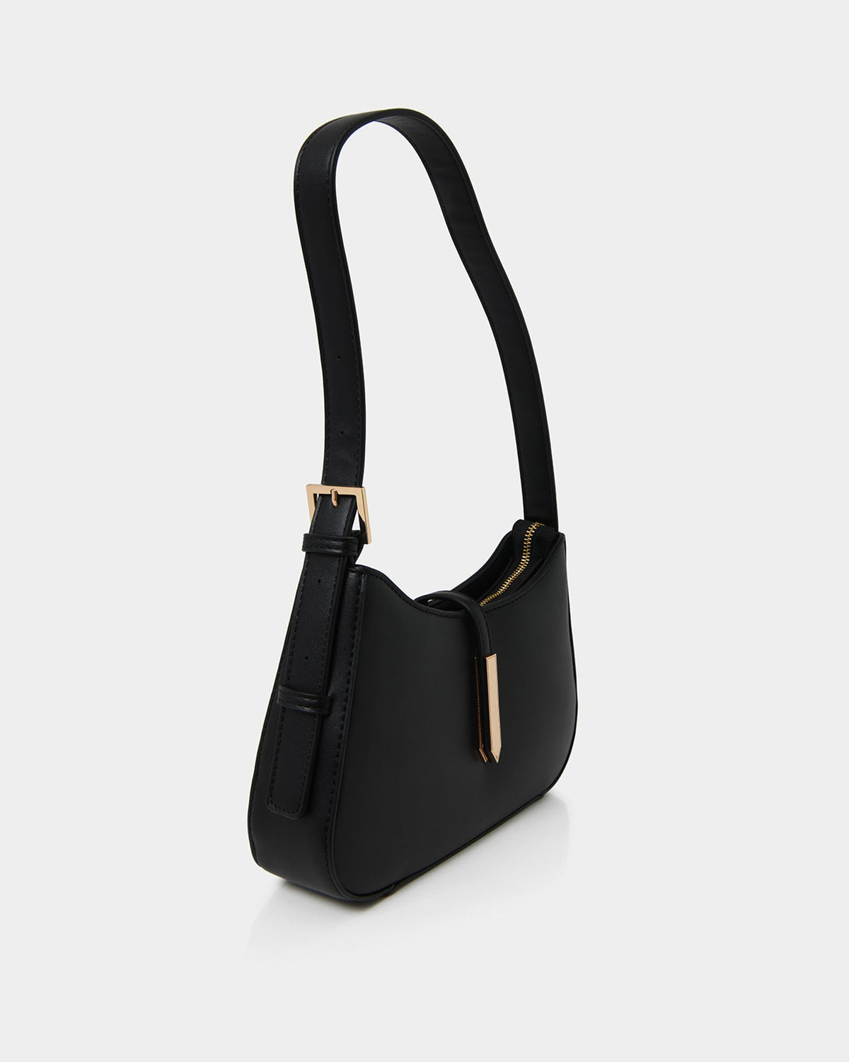 Jessica Shoulder Bag in black — product-only view 4