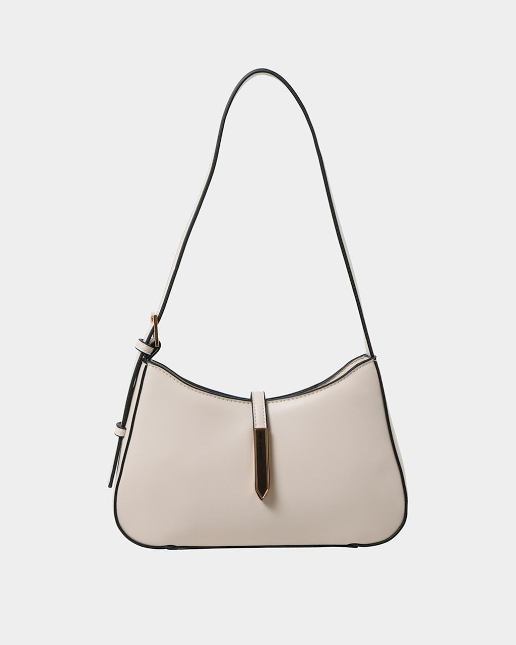 Jessica Shoulder Bag in bone — product-only view