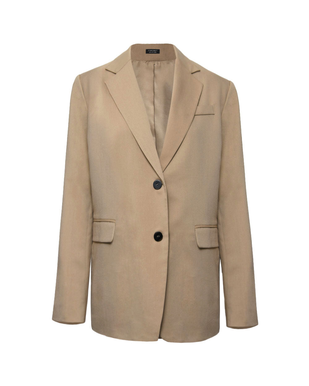 Star Relax Fit Blazer in beige — product-only view