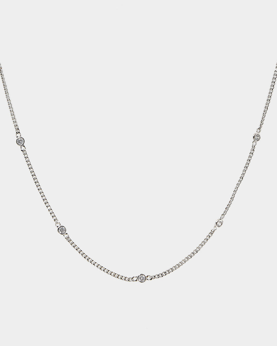 Serene Silver Necklace