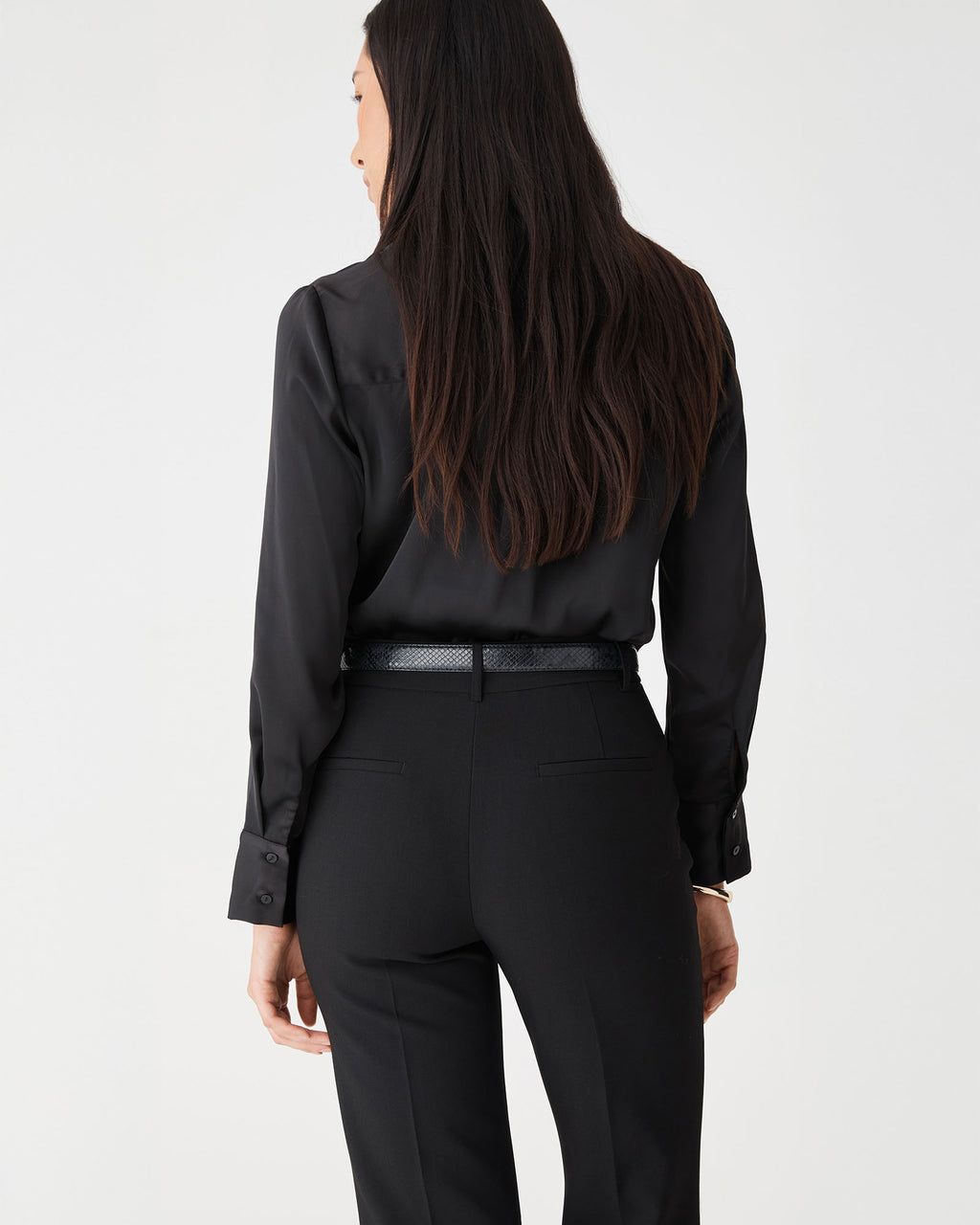 Lilith Snake Belt in black — view 3
