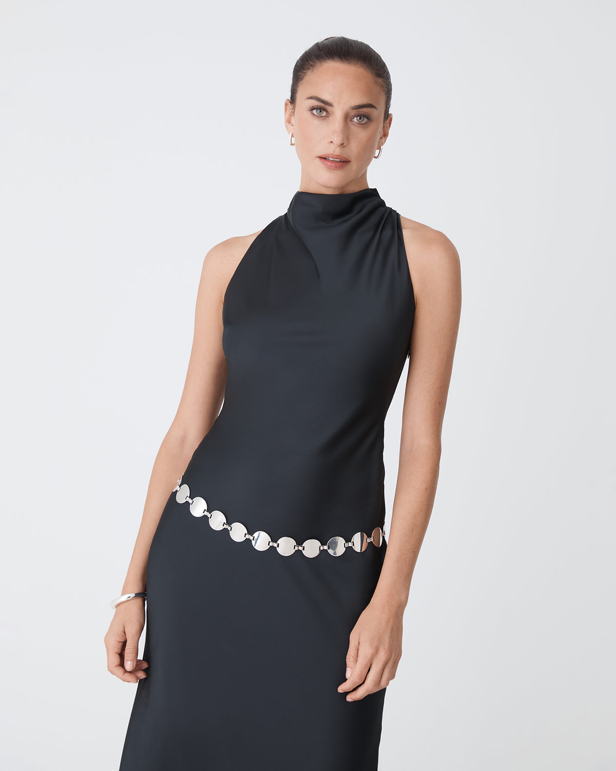 Liora Mirror Belt in silver — view 2