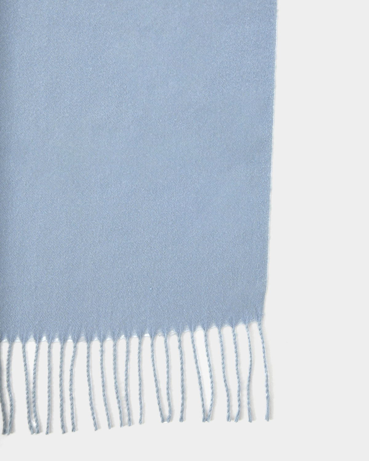 Julianna Scarf in dove blue — fabric detail