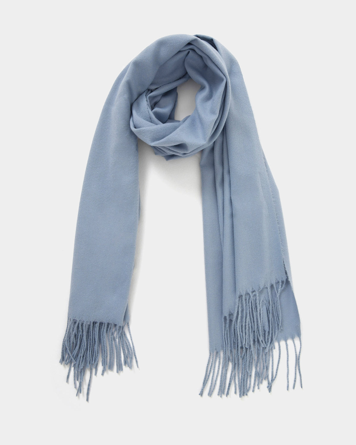 Julianna Scarf in dove blue — product-only view