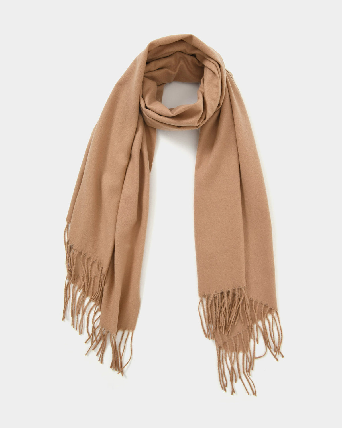 Julianna Scarf in oatmeal — product-only view