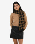 Carina Houndstooth Scarf