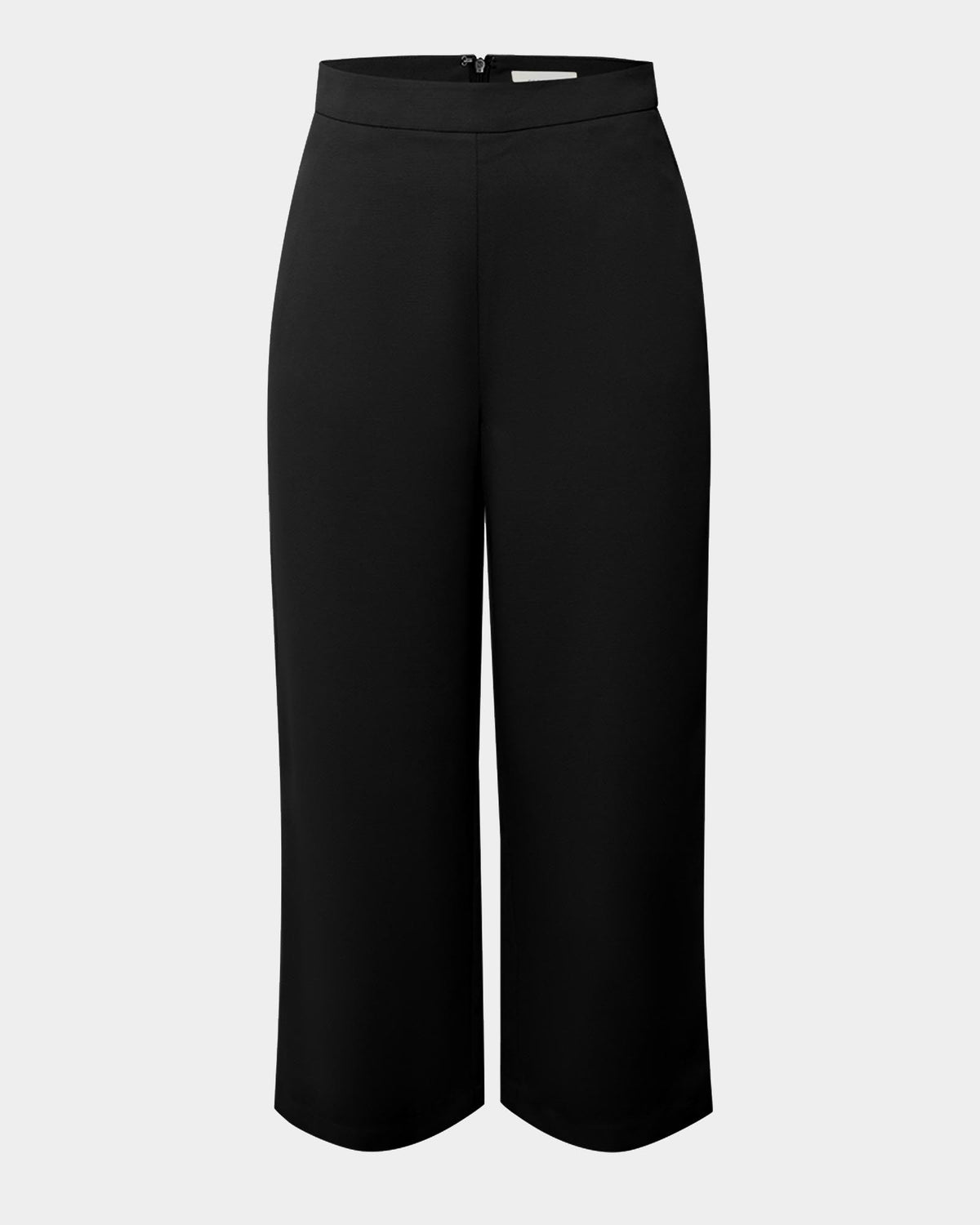 Lexee High-Waist Culotte in black — product-only view