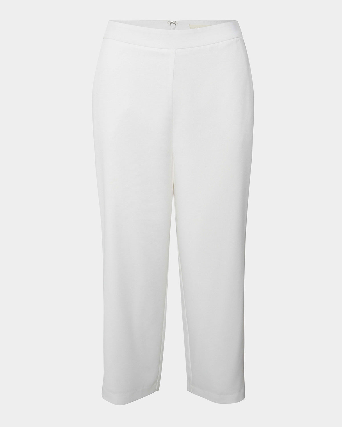 Lexee High-Waist Culotte in ivory — product-only view