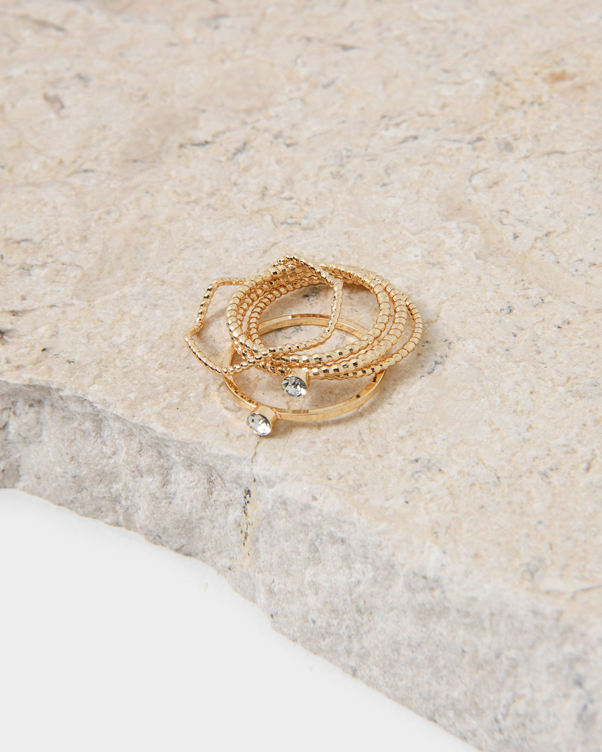 Kaleah 5PC Rings Set