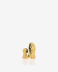 Amara Gold Plated Open Ring in gold — view 1