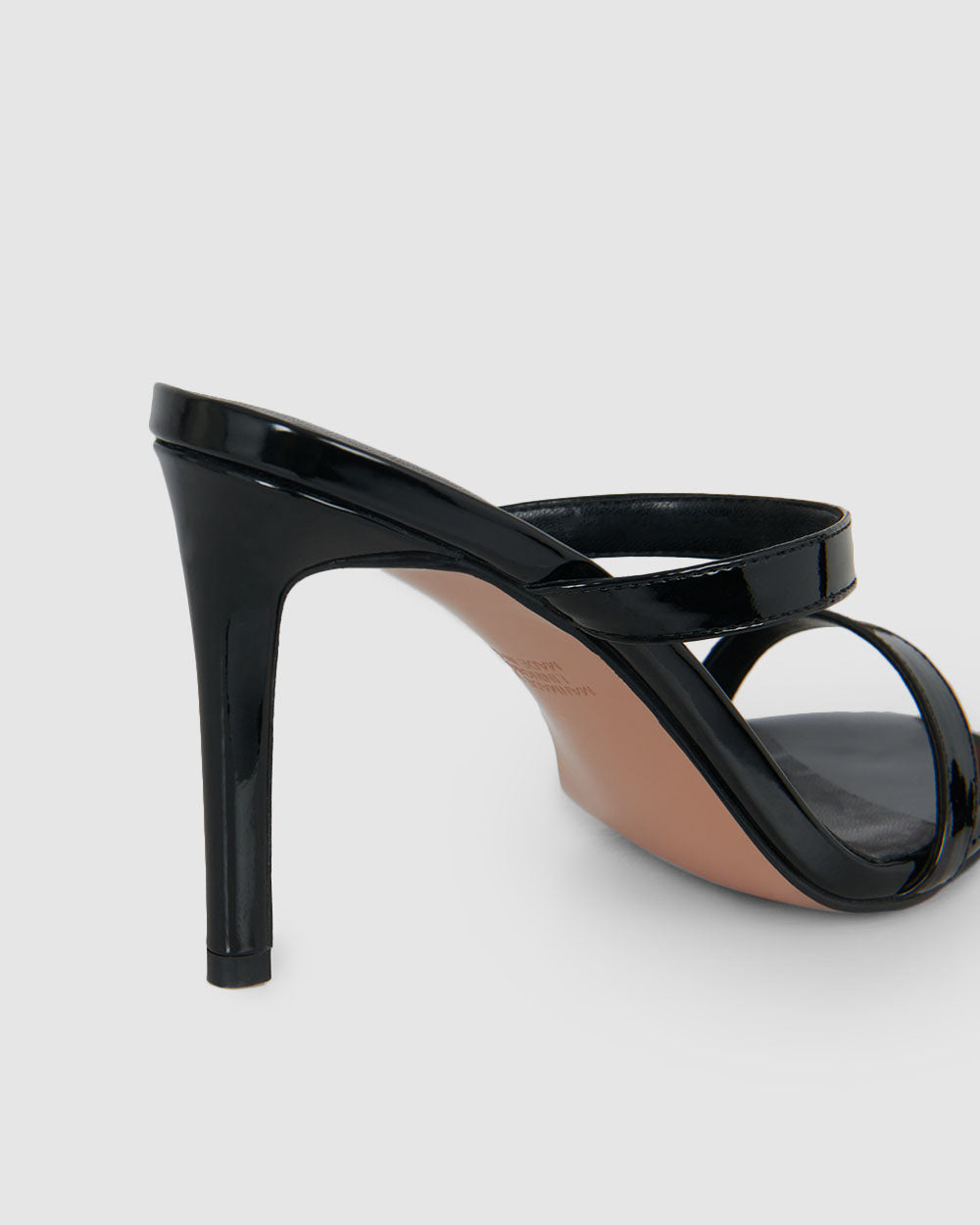 Yana Strap Heel in black — product-only view 4