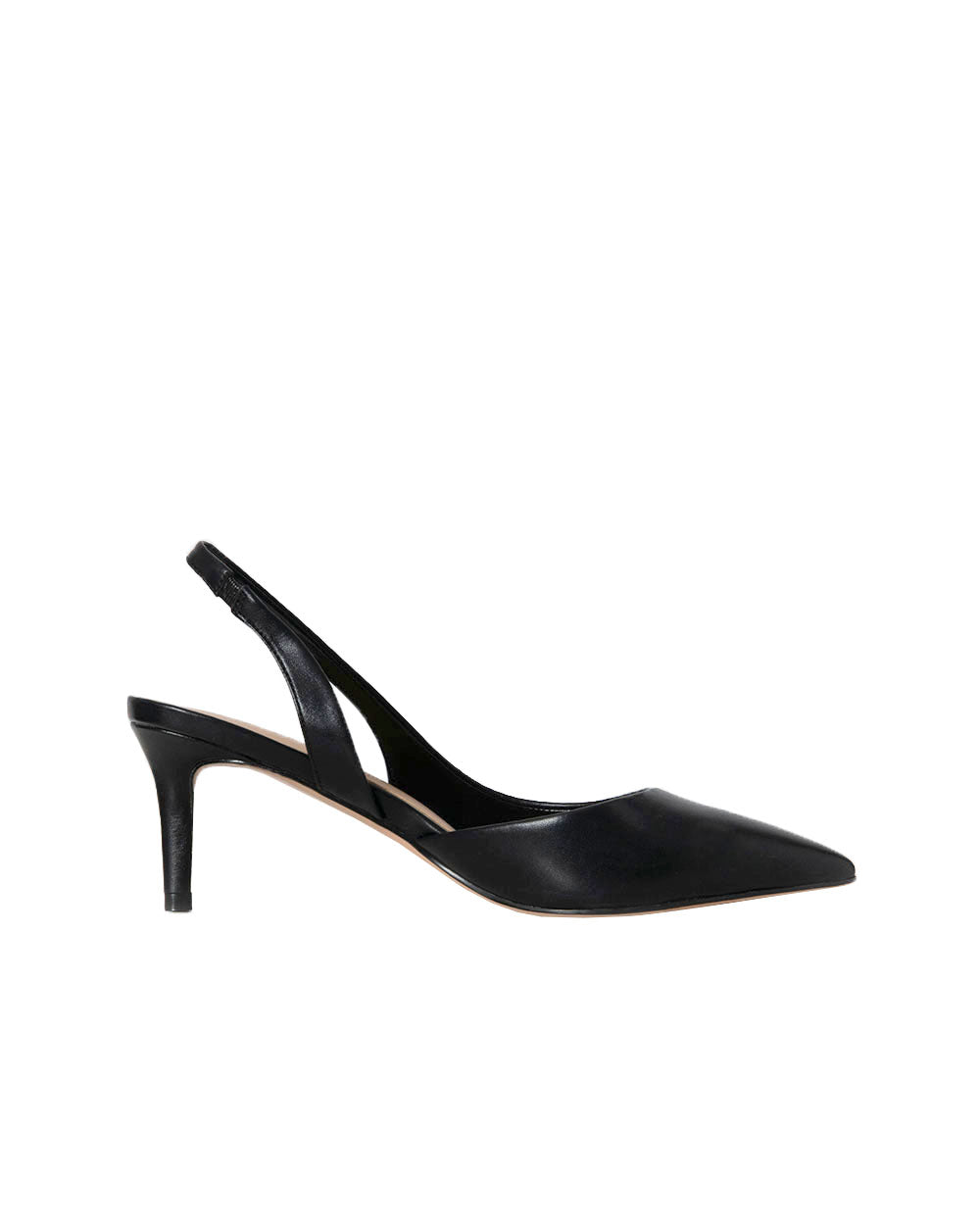 Brinley Slingback Heel in black — product-only view