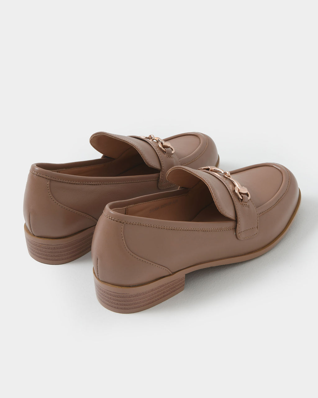 Dayana Leather Loafer in latte — view 4