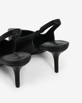 Sophie Slingback Pump in black — fabric detail